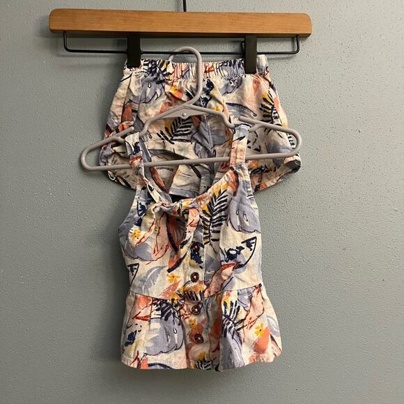 Vince Camuto Linen Blend Two Piece Set - Picture 1 of 5